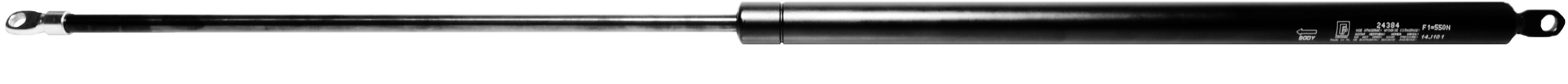 Sprężyna gazowa (24384 FA Krosno) siła 550N długość 785mm skok 350mm