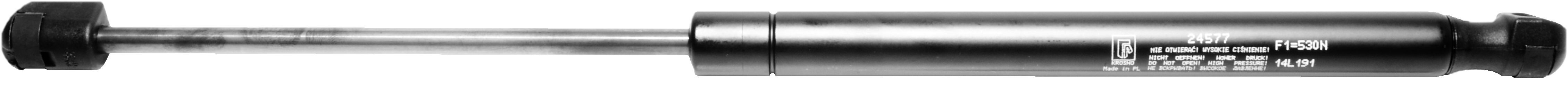 Sprężyna gazowa (24577 FA Krosno) siła 530N długość 415mm skok 160mm