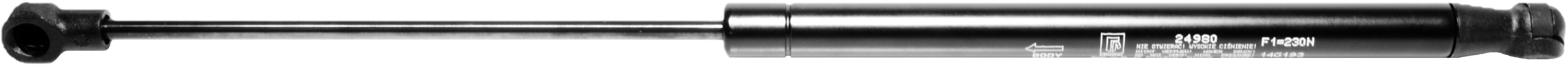 Sprężyna gazowa (24980 FA Krosno) siła 230N długość 400mm skok 160mm