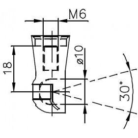 Sprężyna gazowa (31144 FA Krosno) siła 380N długość 288mm skok 100mm