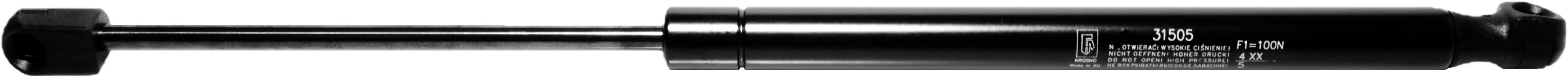 Sprężyna gazowa (31505 FA Krosno) siła 100N długość 425mm skok 150mm