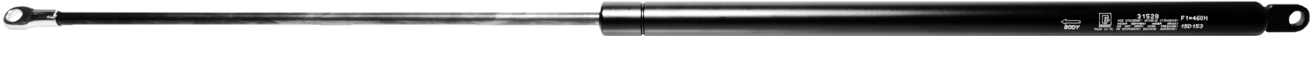 Sprężyna gazowa (31528 FA Krosno) siła 460N długość 690mm skok 300mm
