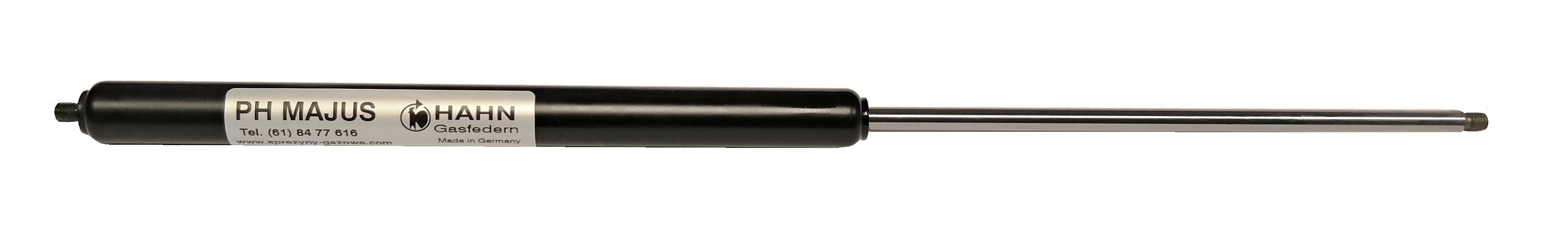 Sprężyna gazowa (HAHN Gasfedern) pchająca długość 353mm skok 160mm siła 40N-400N