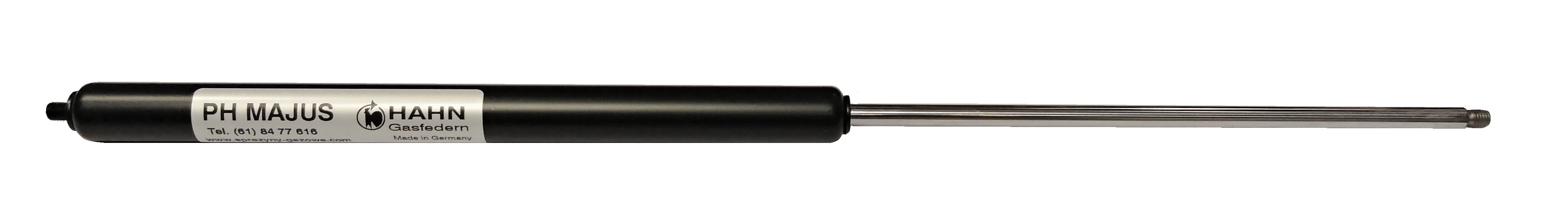 Sprężyna gazowa (HAHN Gasfedern) pchająca długość 373mm skok 170mm siła 40N-400N