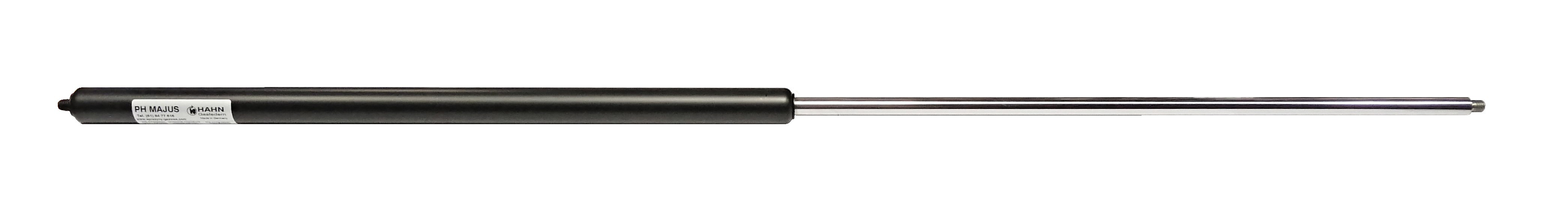 Sprężyna gazowa (HAHN Gasfedern) pchająca długość 1047mm skok 500mm siła 150N-2500N