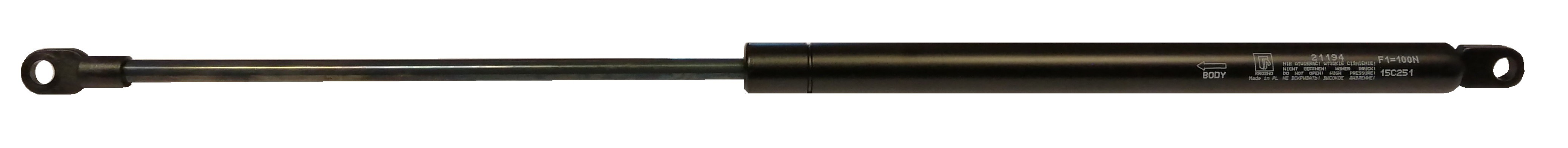 Sprężyna gazowa (FA Krosno 21194) CATERPILLAR 100N 502mm