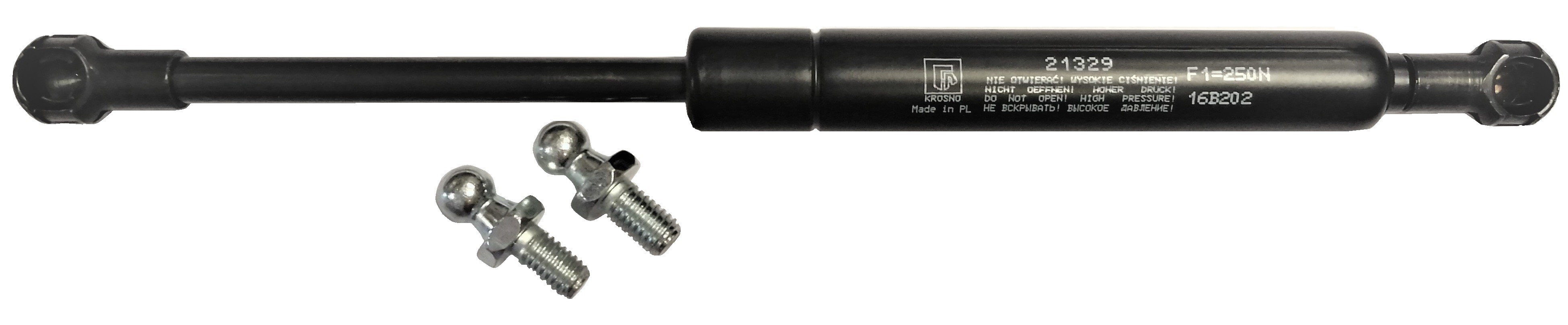 Sprężyna gazowa (FA Krosno 21329) URSUS kabina ciągnika SEKURA 250N 245mm