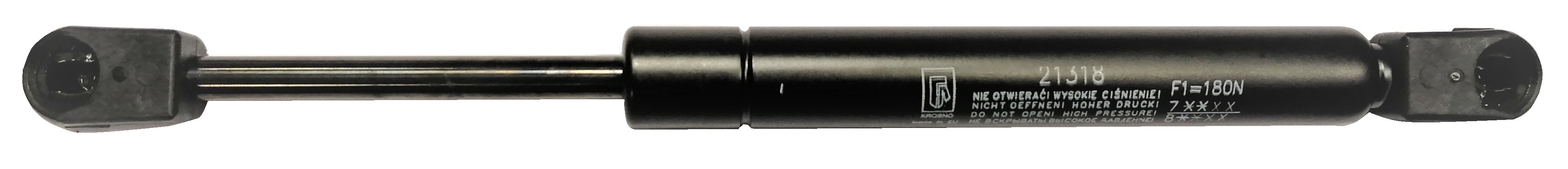 Sprężyna gazowa (FA Krosno 21318) INNE ZASTOSOWANIA maszyny rolnicze Kabina SIAC 180N 256mm