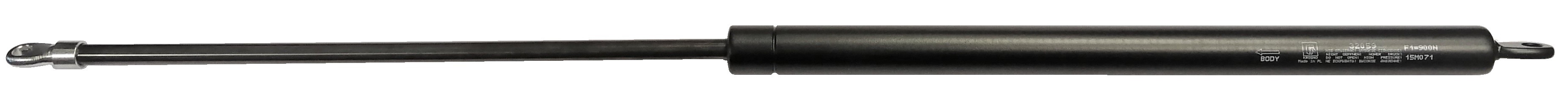 Sprężyna gazowa (32059 FA Krosno) siła 900N długość 685mm skok 295mm