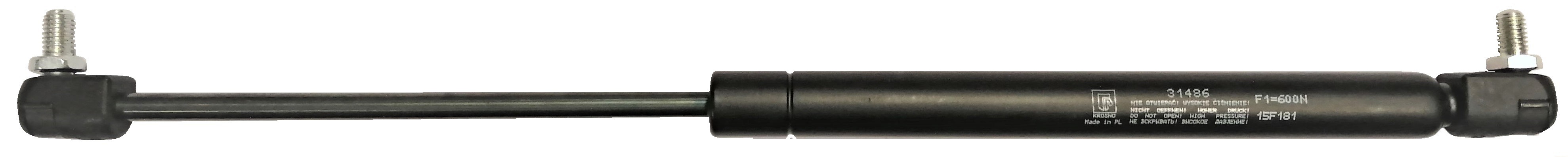 Sprężyna gazowa (FA Krosno 31486) DEUTZ-FAHR różne 600N 405mm