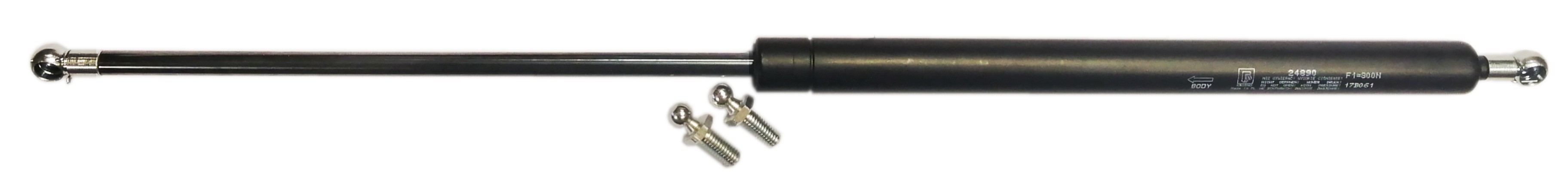 Sprężyna gazowa (24890 FA Krosno) siła 800N długość 579mm skok 245mm