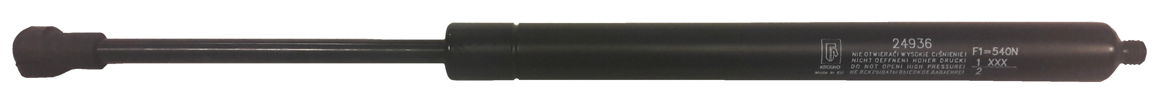 Sprężyna gazowa (24936 FA Krosno) siła 540N długość 334mm skok 100mm