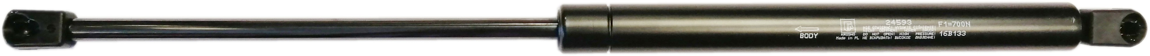 Sprężyna gazowa (24593 FA Krosno) siła 700N długość 480,5mm skok 185,5mm