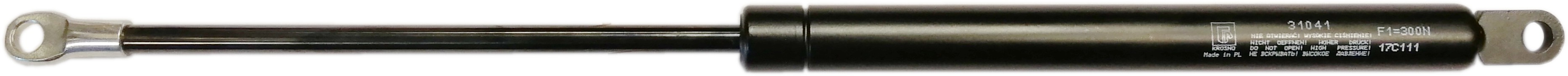 Sprężyna gazowa (31041 FA Krosno) siła 300N długość 405mm skok 164mm
