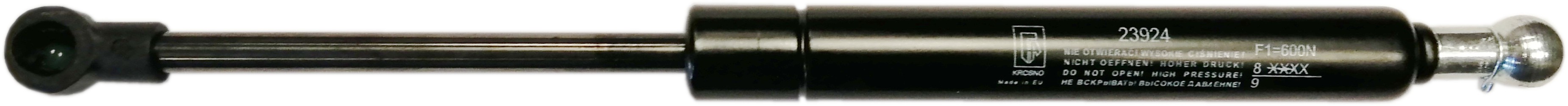 Sprężyna gazowa (23924 FA Krosno) siła 600N długość 280mm skok 90mm