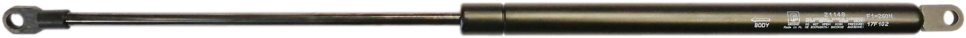 Sprężyna gazowa (21148 FA Krosno) siła 260N długość 509mm skok 212mm