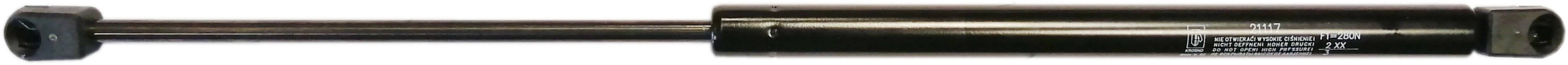 Sprężyna gazowa (21117 FA Krosno) siła 280N długość 509mm skok 200mm