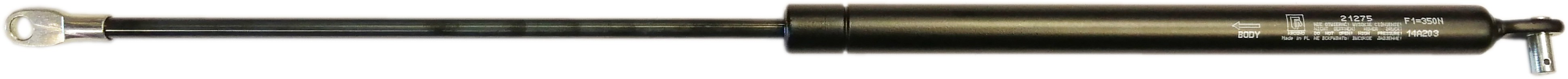 Sprężyna gazowa (21275 FA Krosno) siła 350N długość 550mm skok 212mm