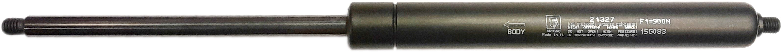 Sprężyna gazowa (21327 FA Krosno) siła 900N długość 332mm skok 141mm