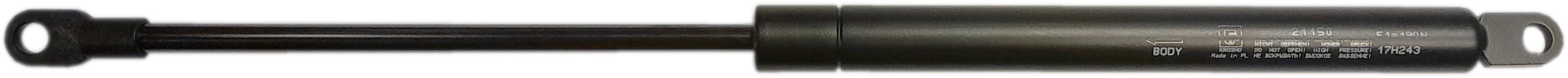 Sprężyna gazowa (21150 FA Krosno) siła 190N długość 405mm skok 160mm
