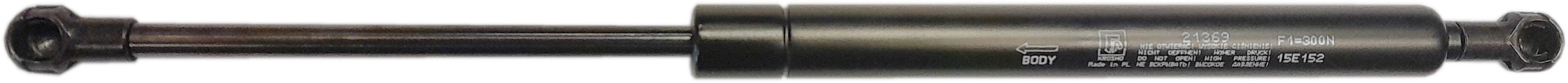 Sprężyna gazowa (21369 FA Krosno) siła 300N długość 352mm skok 125mm