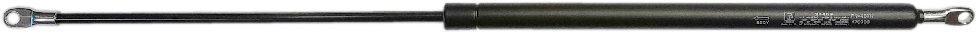 Sprężyna gazowa (21409 FA Krosno) siła 480N długość 618mm skok 250mm