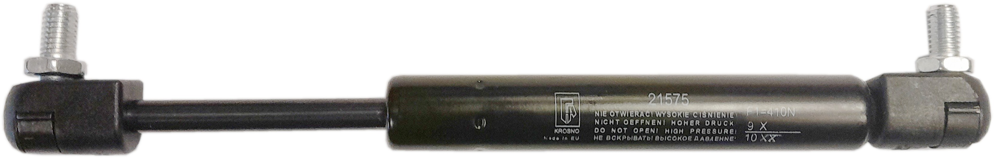 Sprężyna gazowa (21575 FA Krosno) siła 410N długość 215mm skok 45mm