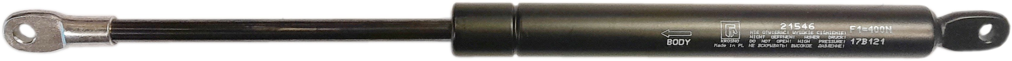 Sprężyna gazowa (21546 FA Krosno) siła 400N długość 320mm skok 110mm