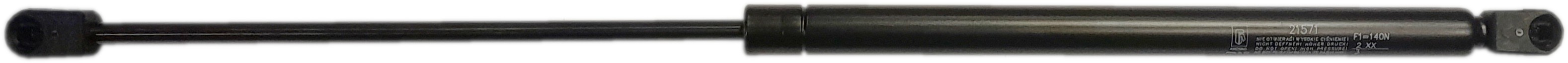 Sprężyna gazowa (21571 FA Krosno) siła 140N długość 539,5mm skok 220mm