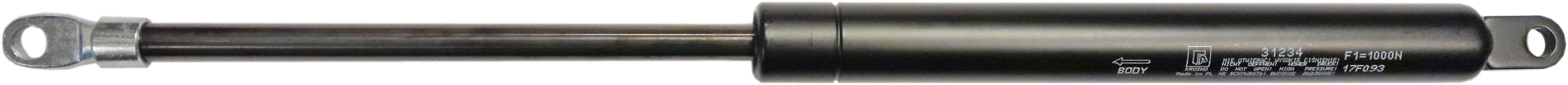 Sprężyna gazowa (31234 FA Krosno) siła 1000N długość 405mm skok 160mm