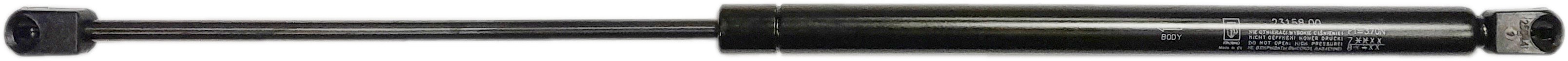 Sprężyna gazowa (23158 FA Krosno) siła 370N długość 541mm skok 214mm