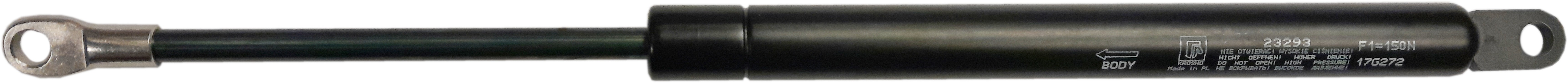 Sprężyna gazowa (23293 FA Krosno) siła 150N długość 360mm skok 115mm