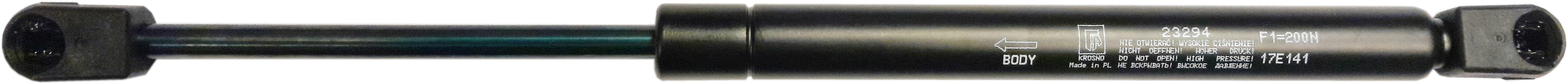 Sprężyna gazowa (23294 FA Krosno) siła 200N długość 340mm skok 110mm
