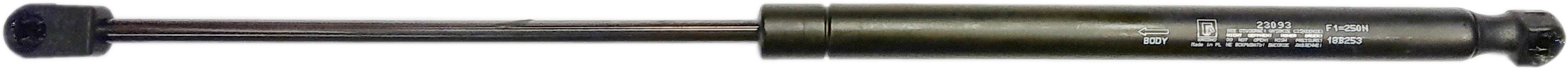 Sprężyna gazowa (23093 FA Krosno) siła 250N długość 486mm skok 200mm