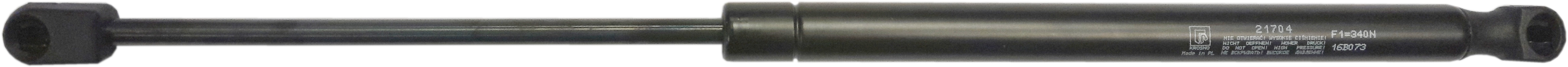 Sprężyna gazowa (21704 FA Krosno) siła 340N długość 450mm skok 175mm