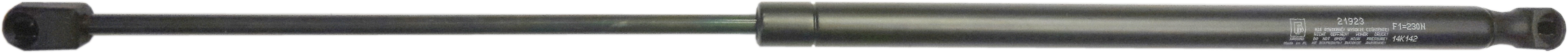 Sprężyna gazowa (21923 FA Krosno) siła 230N długość 600mm skok 250mm