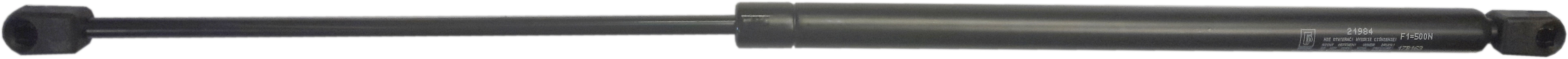 Sprężyna gazowa (21984 FA Krosno) siła 500N długość 600mm skok 250mm