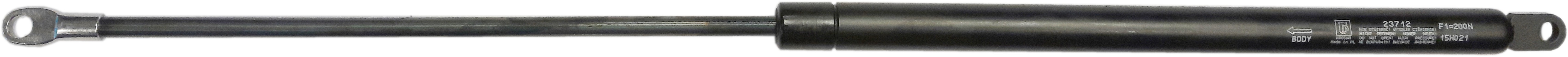 Sprężyna gazowa (23712 FA Krosno) siła 200N długość 585mm skok 250mm