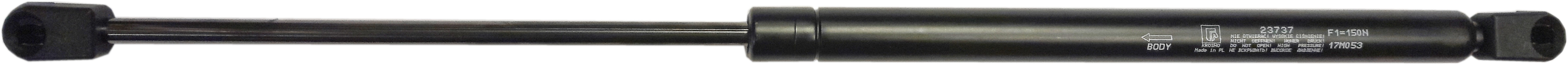 Sprężyna gazowa (23737 FA Krosno) siła 150N długość 485mm skok 200mm