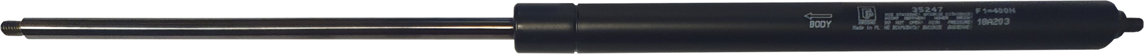 Sprężyna gazowa (35247 FA Krosno) siła 400N długość 407mm skok 180mm