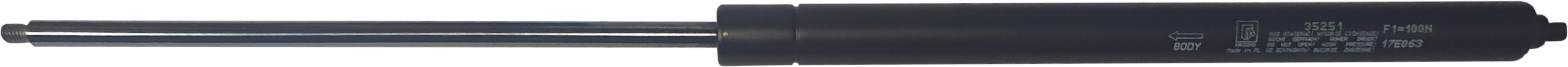 Sprężyna gazowa (35251 FA Krosno) siła 100N długość 447mm skok 200mm