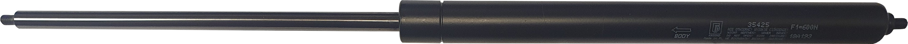 Sprężyna gazowa (35425 FA Krosno) siła 600N długość 452mm skok 200mm