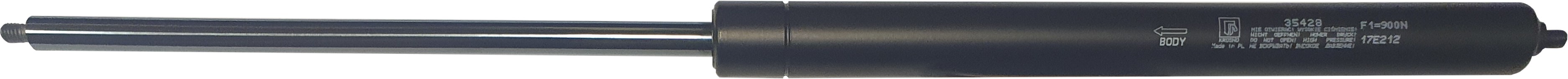 Sprężyna gazowa (35428 FA Krosno) siła 900N długość 452mm skok 200mm