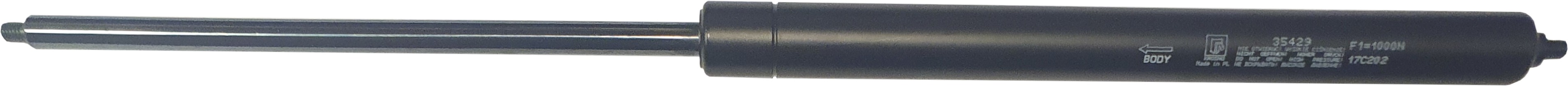 Sprężyna gazowa (35429 FA Krosno) siła 1000N długość 452mm skok 200mm
