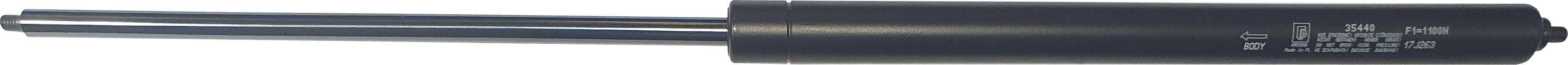 Sprężyna gazowa (35440 FA Krosno) siła 1100N długość 551mm skok 250mm