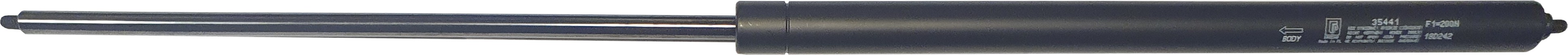 Sprężyna gazowa (35441 FA Krosno) siła 200N długość 648mm skok 300mm