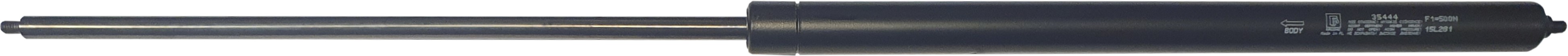 Sprężyna gazowa (35444 FA Krosno) siła 500N długość 648mm skok 300mm