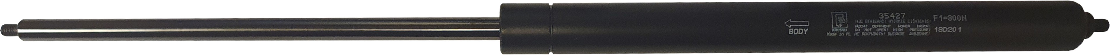 Sprężyna gazowa (35427 FA Krosno) siła 800N długość 452mm skok 200mm