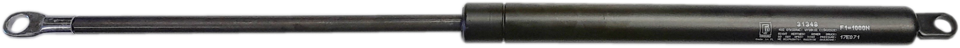 Sprężyna gazowa (31348 FA Krosno) siła 1000N długość 490mm skok 190mm