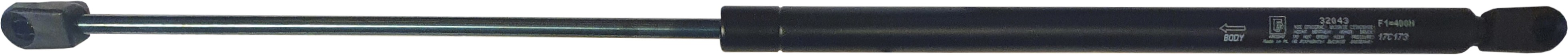 Sprężyna gazowa (32043 FA Krosno) siła 400N długość 585,5mm skok 250mm